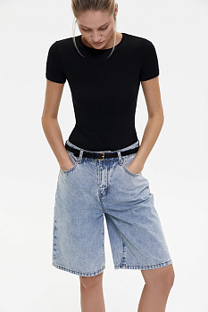 Шорты джинсовые удлиненные/Denim shorts