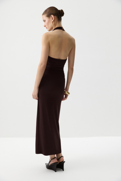 Платье с открытой спиной (Шоколадный) (S) 