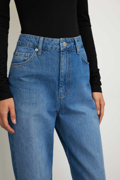 Джинсы прямые/Denim straight pants (29/L, синий/navy blue) 