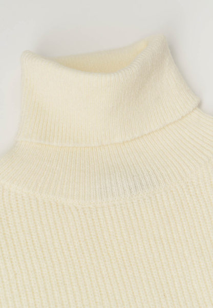 Манишка удлиненная (one size, молочный) 