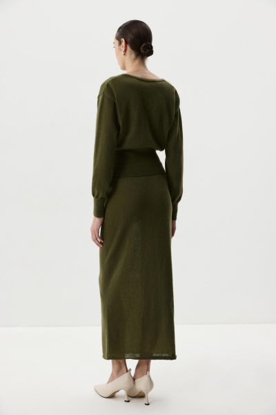 Кардиган на запах (Хаки) (M) 