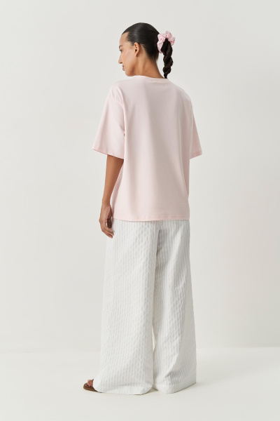 Футболка с принтом Nature`s palette (розовый) (M/L) 