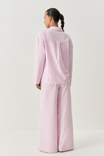 Рубашка в полоску (розовый) (XS/S)