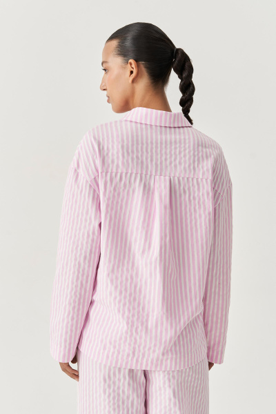 Рубашка в полоску (розовый) (XS/S)
