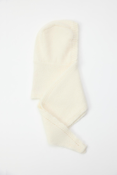 Косынка из шерсти мериноса (Ванильный) (one size) 