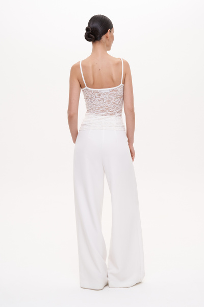 Топ из кружева (M, молочный) 2207