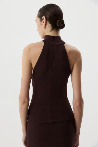Топ халтер (Шоколадный) (M) 