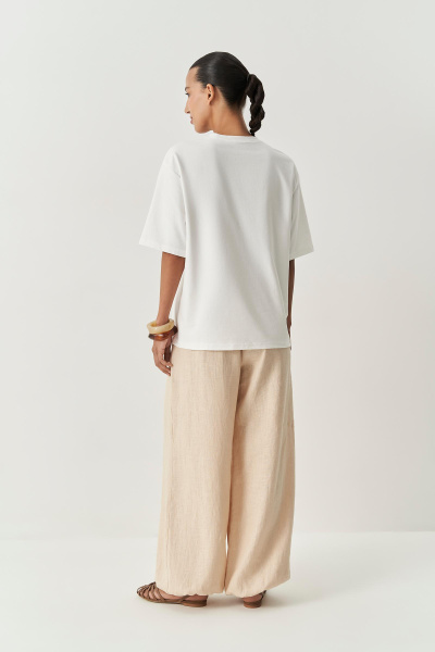 Футболка с принтом Vegetables (молочный) (XS/S)