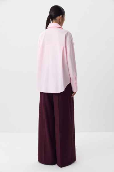 Рубашка из мягкого хлопка (розовый) (M/L) 