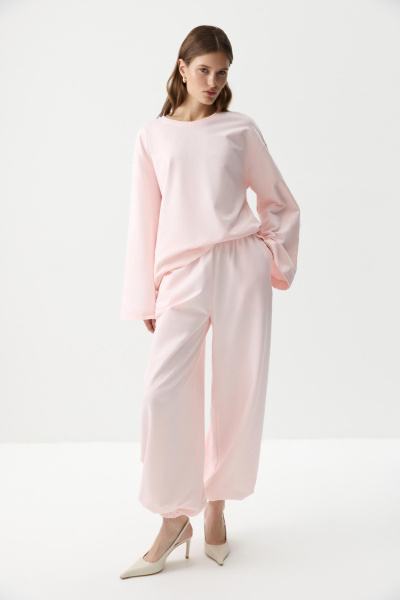 Джоггеры с карманами (Розовый) (M/L) 