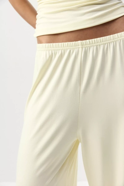 Джоггеры из вискозы (сливочный) (M/L) 