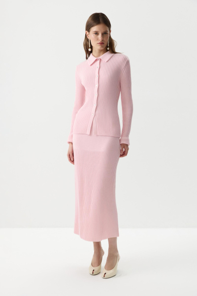 Юбка вязаная (Розовый) (M/L) 