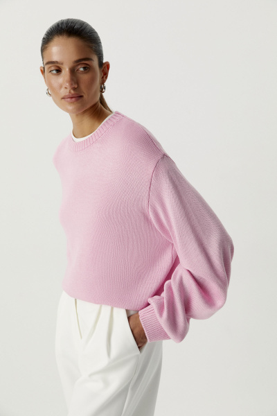 Джемпер базовый из вискозы (барби) (M/L) 