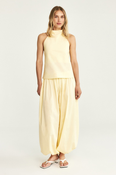 Топ из хлопка (сливочный) (M)