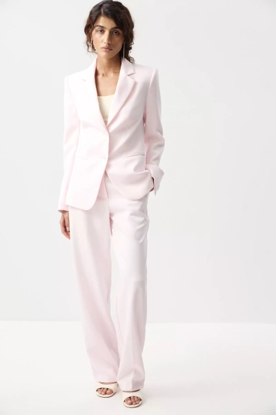 Жакет приталенный (Нежно-розовый) (M) 