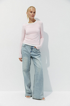 Лонгслив двухслойный (барби)