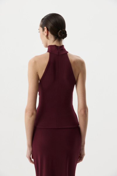 Топ халтер (Винный) (M) 
