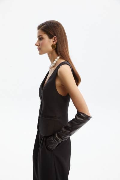 Жилет классический (L, черный) 