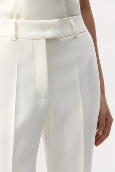 Брюки укороченные (молочный) (L) 