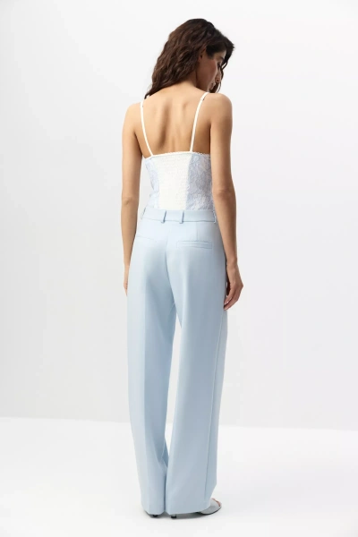 Боди из кружева (Голубой) (S) 