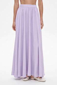 Юбка макси, лавандовый