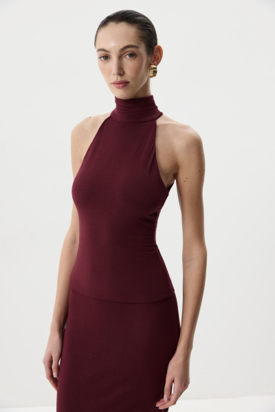 Топ халтер (Винный) (M) 