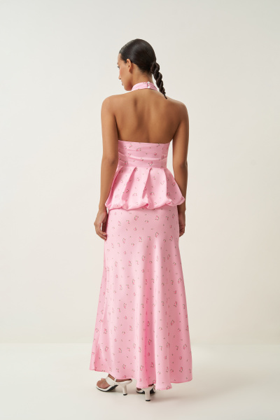 Юбка макси с принтом (S, барби)