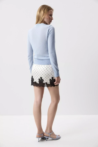 Кардиган с пуговицами (Голубой) (M) 