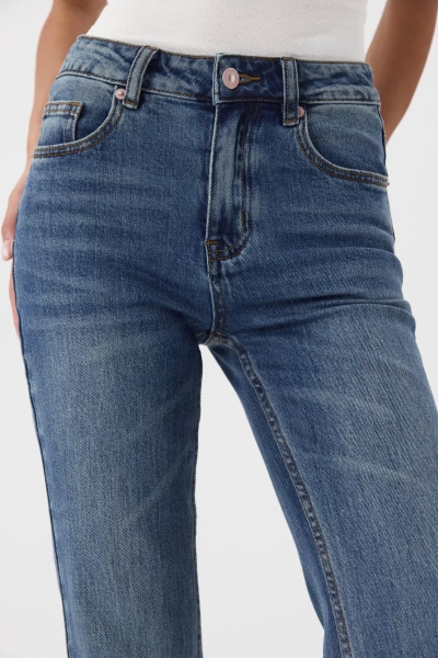 Джинсы Boot Cut (винтажный синий с тинтом) (S)