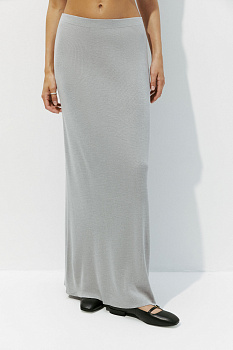 Юбка вязаная макси