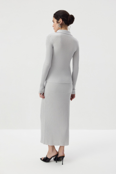 Джемпер с люрексом (Серебряный) (M/L) 