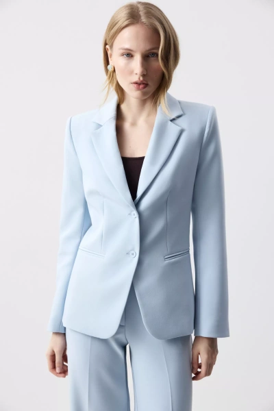 Жакет приталенный (Голубой) (M) 