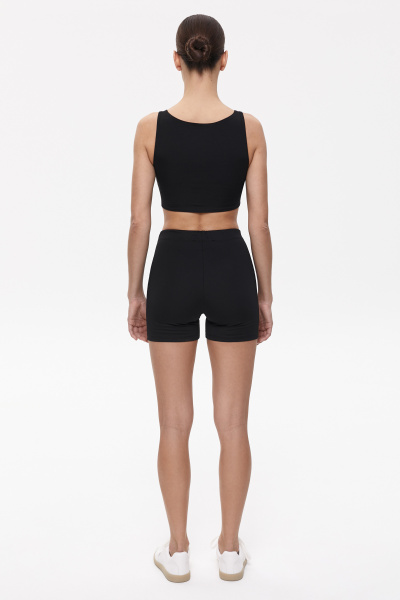 Шорты из трикотажа (L, черный) 2159