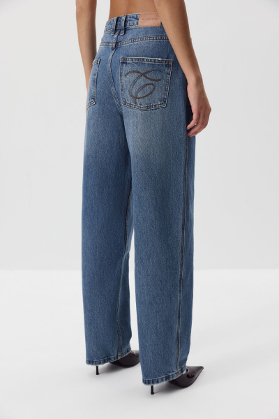 Джинсы Balloon Fit (винтажный синий) (M) 