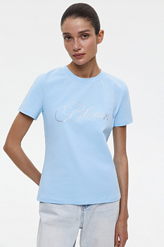 Футболка со стразами Bloom