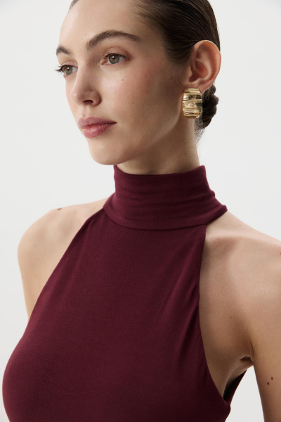 Топ халтер (Винный) (M) 