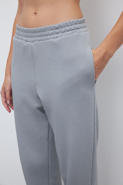 Джоггеры на резинке (XS/S, серый)