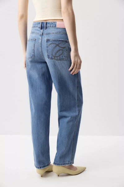 Джинсы Balloon Fit (светло-синий) (S) 