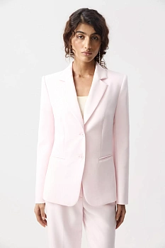 Жакет приталенный (Нежно-розовый)