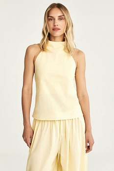 Топ из хлопка (сливочный)