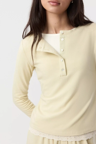 Лонгслив из хлопка (оливковый) (M/L) 