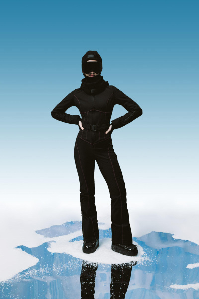 Маска горнолыжная BLACK CONTRASTS (one size, черный) 2159