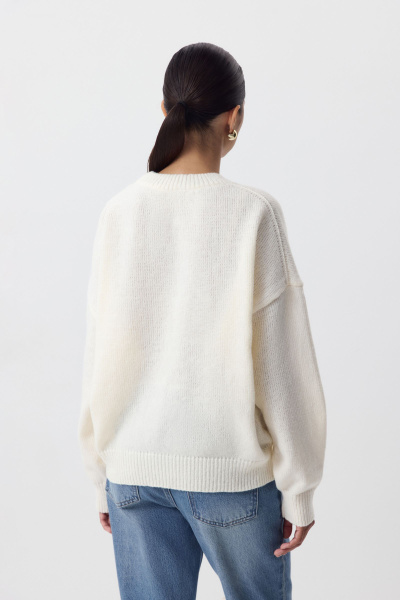 Джемпер базовый  (молочный) (XS/S)