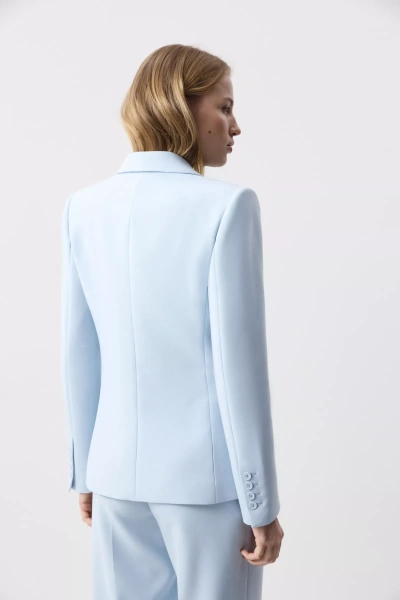 Жакет приталенный (Голубой) (M) 
