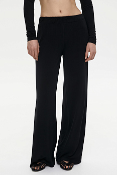 Брюки широкие из вискозы