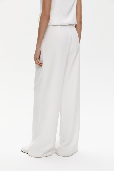 Брюки палаццо (S, айвори) 