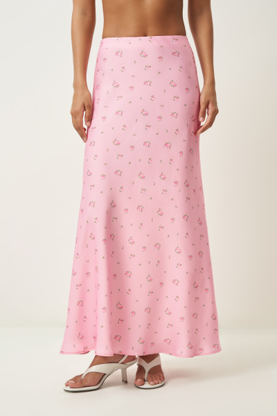 Юбка макси с принтом (S, барби)