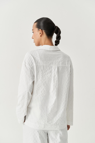 Рубашка в полоску (белый) (M/L) 