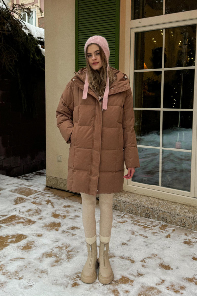 Чепчик из ангорской шерсти (розовый) (one size) 