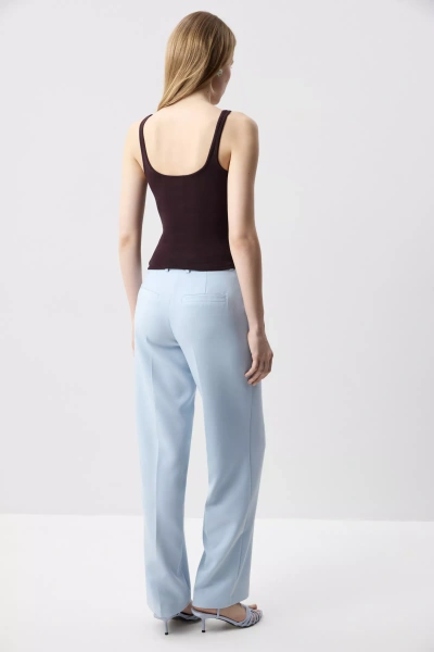 Топ с глубоким вырезом (Шоколадный) (M) 